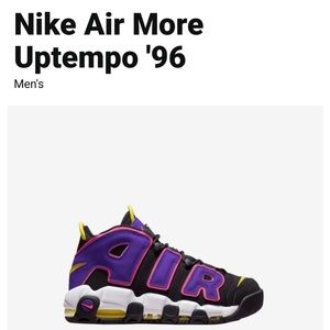 Brand New Air More Uptempo 96’